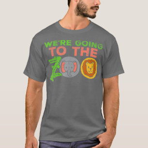 T-shirt Aller Au Zoo Voyage Safari Visite Aventure Wildl