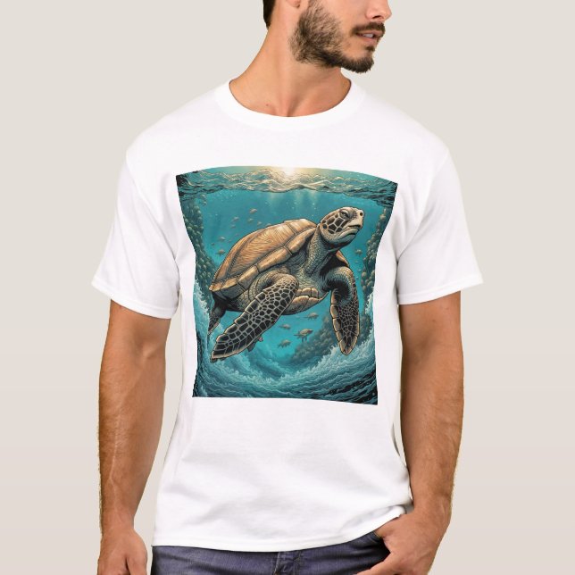 T-shirt Aller Avec Le Flow Tee (Devant)