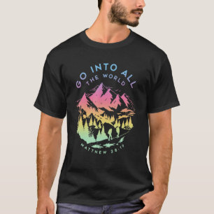 T-shirt Aller Dans Tout Le Monde Mathew 2819 Vêtements
