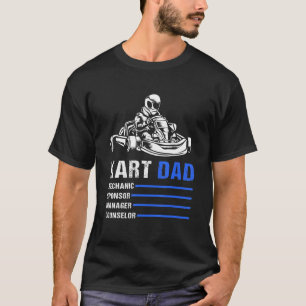 T-shirt Aller Kart Racing Voiture Pour Hommes Aller Kart P