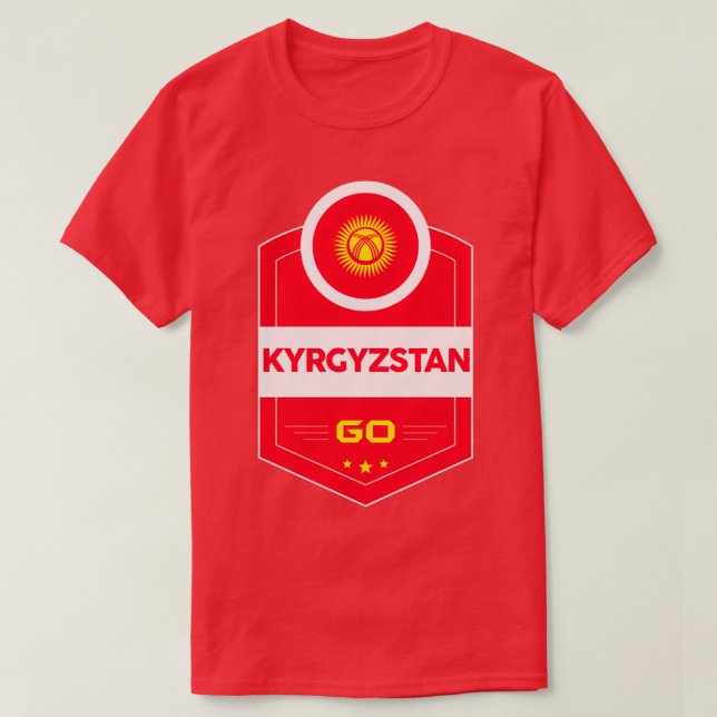 T-SHIRT ALLER KIRGYZSTAN (Design devant)