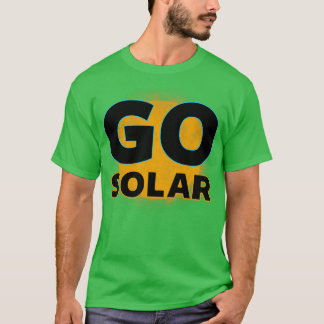 T-shirt Aller Solaire De l'environnement Changement Climat