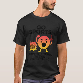 T-shirt Aller Sport Déplacer Le Chose Vers L'Autre Chose D