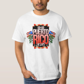 T-SHIRT ALLER-VONT LA CHEMISE D'ANNONCE DE PORTO RICO