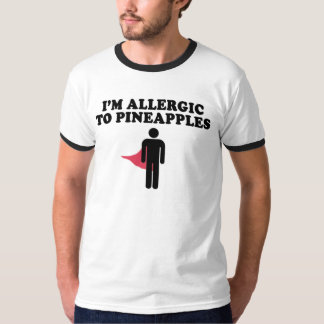 T-SHIRT ALLERGIE D'ANANAS