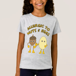 T-Shirt Allergique aux noix et aux oeufs