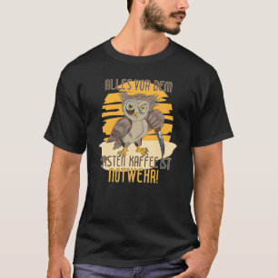 T-shirt Alles Vor Dem Ersten Kaffee Ist Emergency Knife Co
