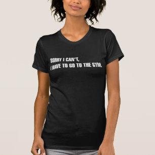 T-shirt Allez au gymnase