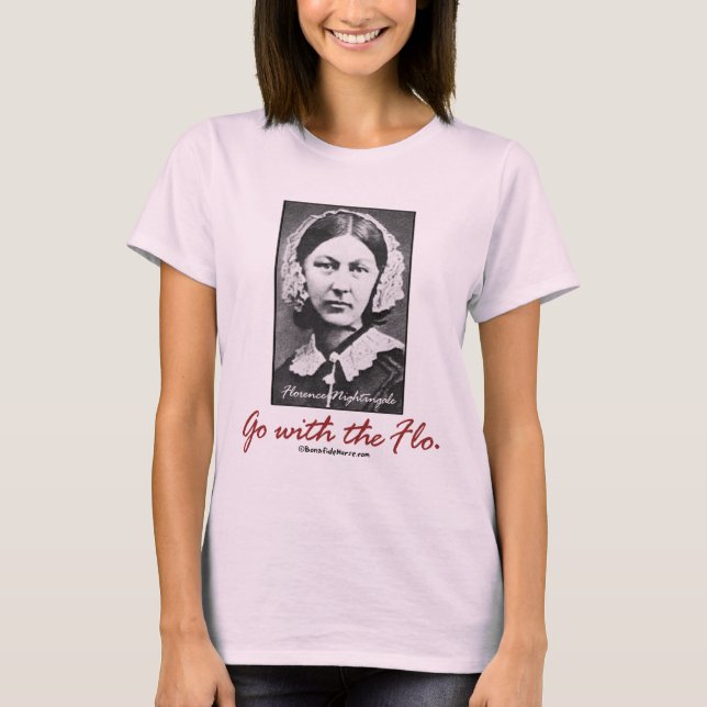 T-shirt Allez avec Florence Nightingale (Devant)