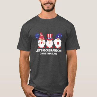 T-shirt Allez Brandon Gnome Joyeux Noël 2021