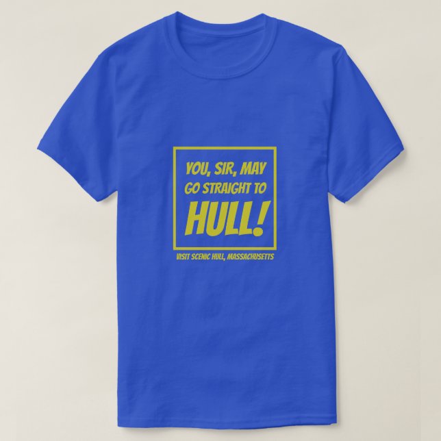 T-shirt "Allez décortiquer !" Coque, le Massachusetts… (Design devant)