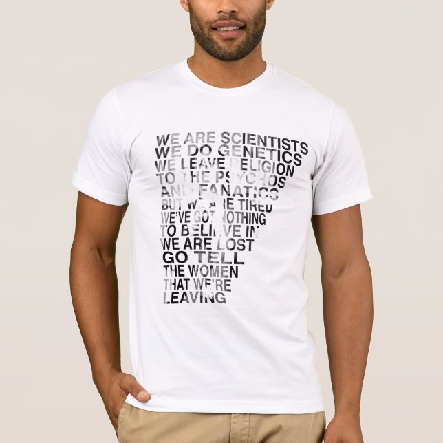 T-shirt Allez disent les femmes (Devant)