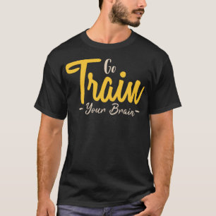 T-shirt Allez entraîner votre cerveau 1