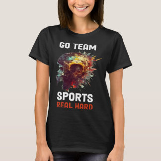 T-shirt Allez Équipe Sports Réellement Fort 8