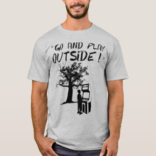 T-shirt Allez et jouez dehors !