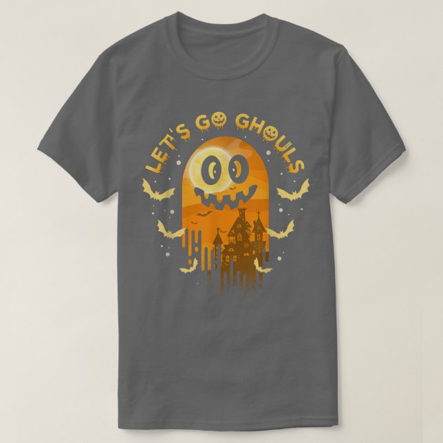 T-shirt Allez Ghouls Saison Éffrayante Halloween Trick Ou  (Design devant)