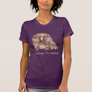 T-shirt Allez, je lis ! Citation de l'Humour de la Chouett