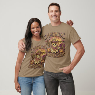 T-shirt Allez les amis fantômes ! Apportez une touche de c