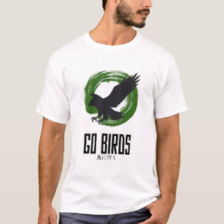 T-Shirt "Allez les Oiseaux" de style japonais