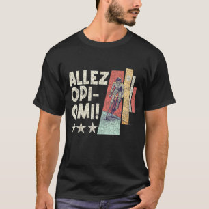 T-shirt Allez Opi Omi Bike Sayings