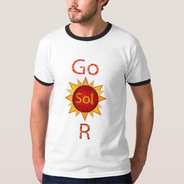 T-shirt Allez solaire (Devant)