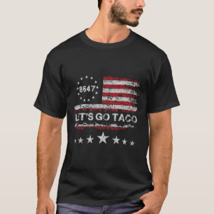 T-shirt Allez Taco 8647 Us Drapeau 86 47 Hommes Femmes 2