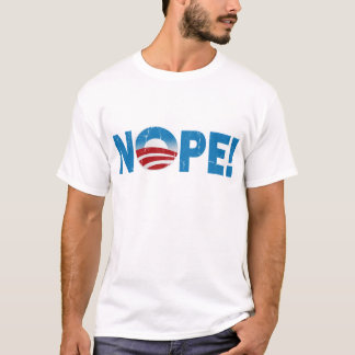 T-shirt Allez-vous voter pour Obama ? Nope !