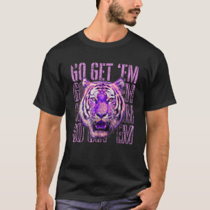 T-shirt Allez-y, Tiger Mens Toddler Boys Girls Womens Gra
