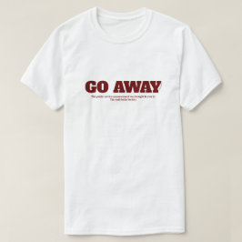 T-shirt Allez-y - Une chemise MisterP