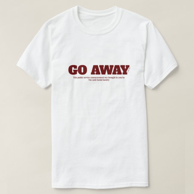 T-shirt Allez-y - Une chemise MisterP (Design devant)