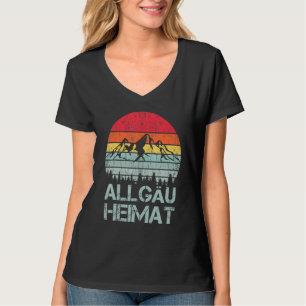 T-shirt Allgäu Allgäuer Bayern Oberbayern Alpen Identifian