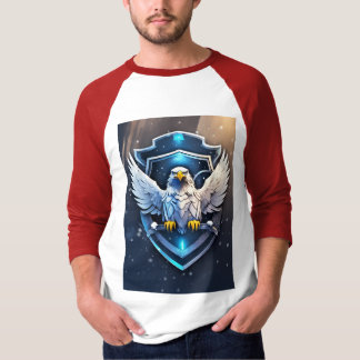 T-shirt Alliance de Frostwing : Emblème futuriste Aigle-Co