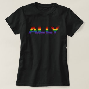 T-shirt Alliance de la Parties scintillant LGBT Pride