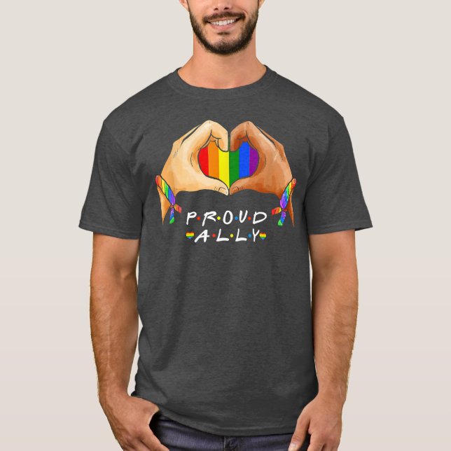 T-shirt Alliance LGBTQ pour les femmes Gay pride (Devant)