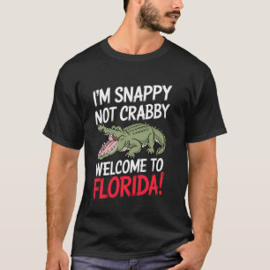 T-shirt Alligator Crocodile Bienvenue en Floride  1