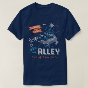 T-shirt Alligator de marais de la Floride d'allée