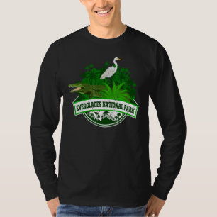 T-shirt Alligator d'Oiseaux et Floride des Everglades Nati