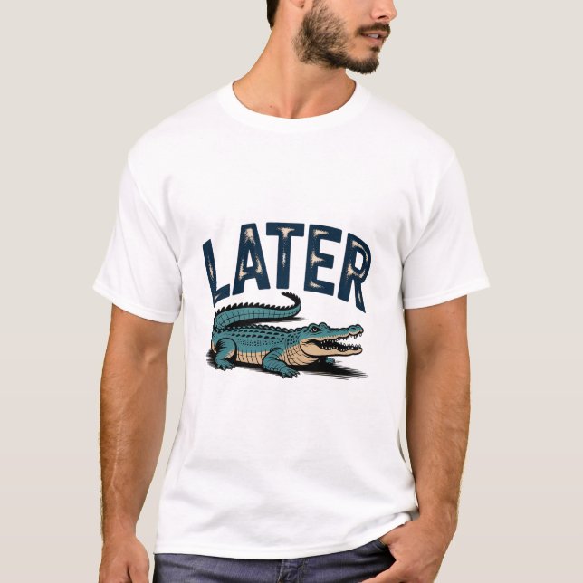 T-shirt Alligator Gator (Devant)
