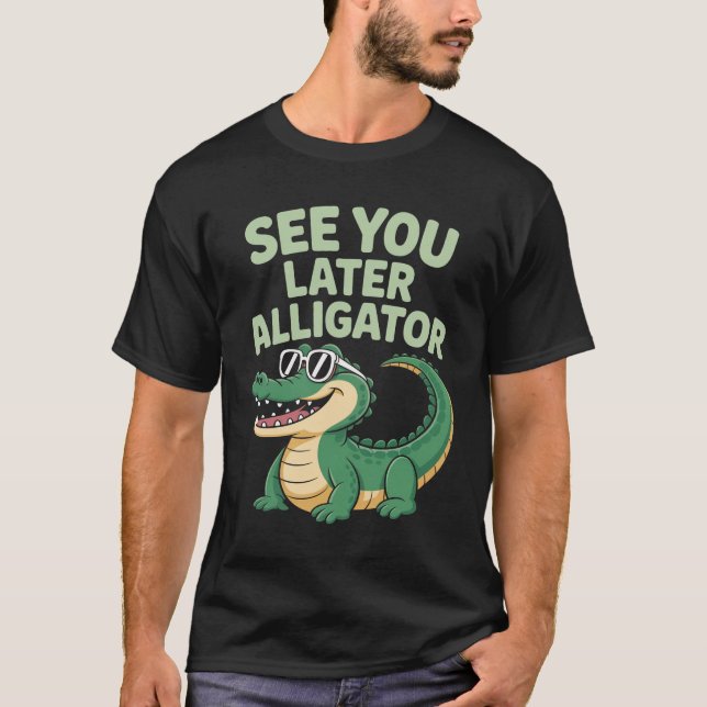 T-shirt Alligator Gator (Devant)
