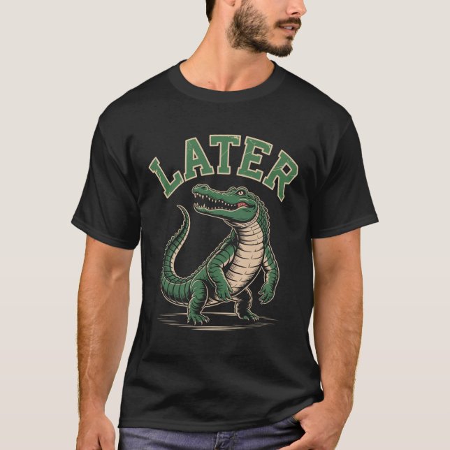 T-shirt Alligator Gator (Devant)