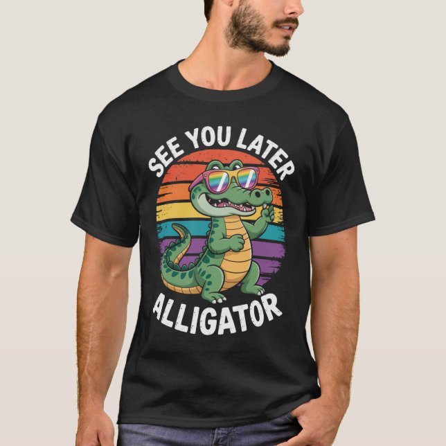 T-shirt Alligator Gator (Devant)