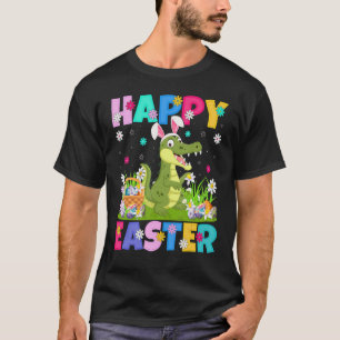 T-shirt Alligator Happy Easter Bunny Alligator