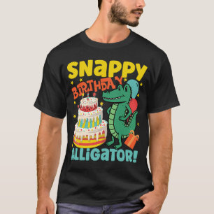 T-shirt Alligator Snapper Anniversaire Alligator