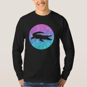 T-shirt Alligator Trendy Pour Filles Ados Et Femmes