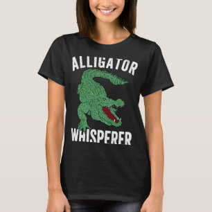 T-shirt Alligator Whisperer Gator Crocodile Zoo animal