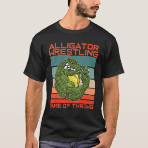 T-shirt Alligator Wrestling