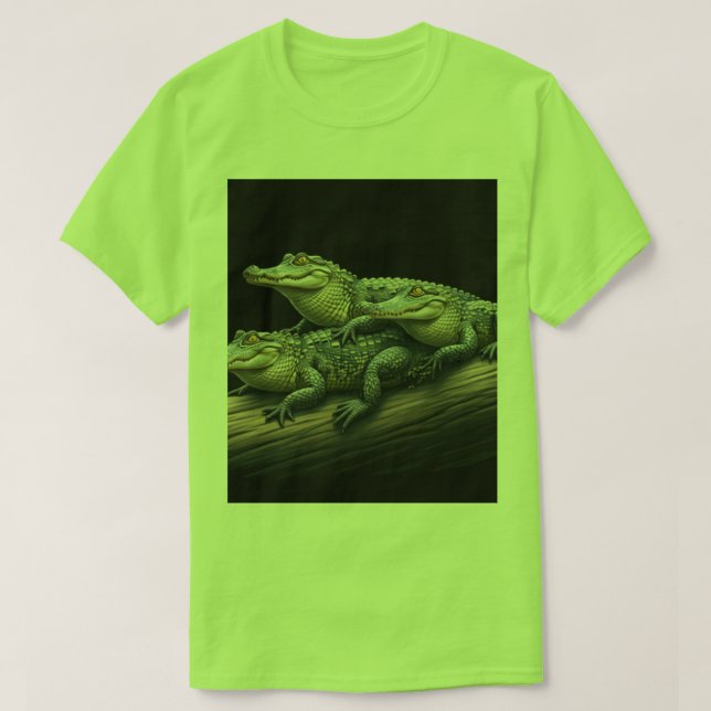 T-shirt Alligators (Design devant)