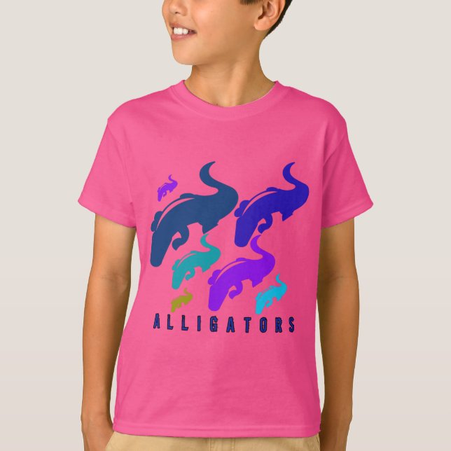 T-shirt alligators (Devant)