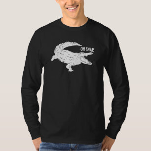 T-shirt Alligators Crocodile Reptiles Pun Pour Herpetologi