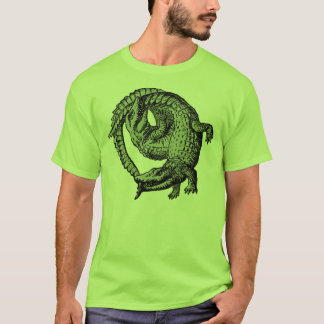 T-shirt Alligators gris